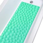 Tapis de baignoire antidérapant OTHWAY, tapis de bain en caoutchouc doux avec ventouses puissantes (gris)