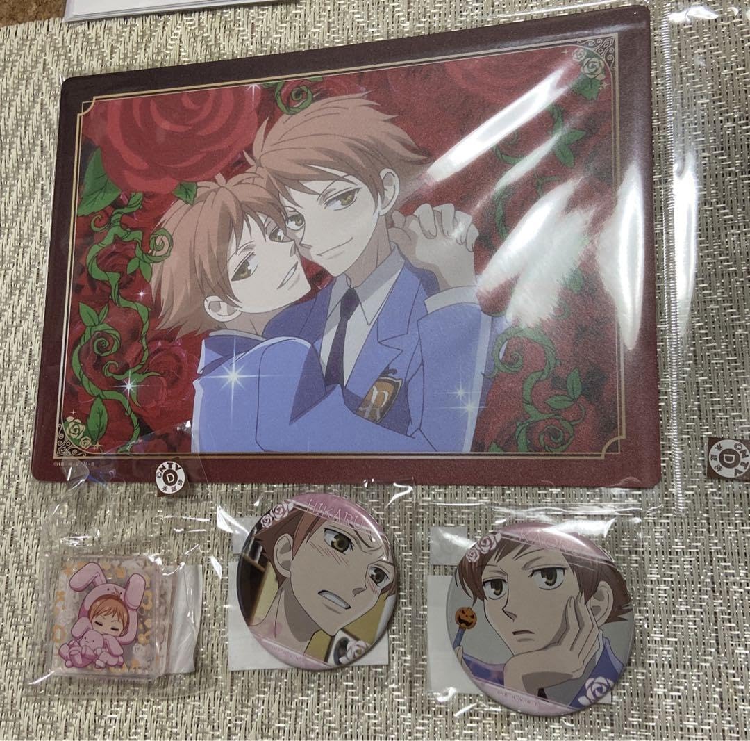 桜蘭高校ホスト部 くじメイト 常陸院光 常陸院馨 缶バッジ まとめ売り