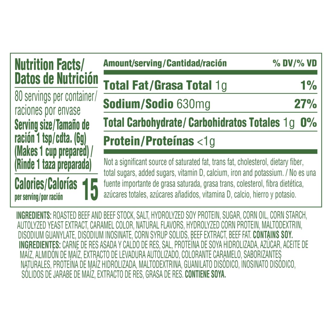 Knorr Professional Ultimate Beef Paste Base Gluten Free, No Artificial Flavors or Preservatives, No MSG added, Colors from Natural Sources, 1 Pound (Pack of 6)