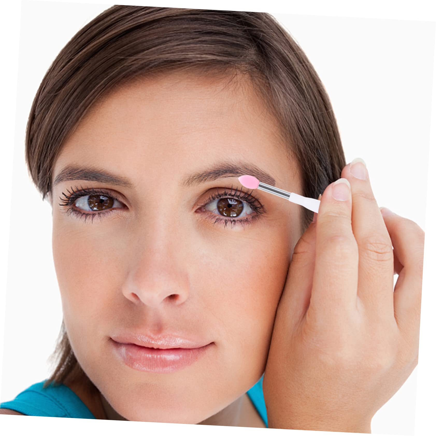 LIFKOME 4Pcs Silicone Lip Brushes for Women Skin Friendly Makeup Applicators for Lipstick and Eyeshadow Easy to Use and Carry Birthdays and Holidays