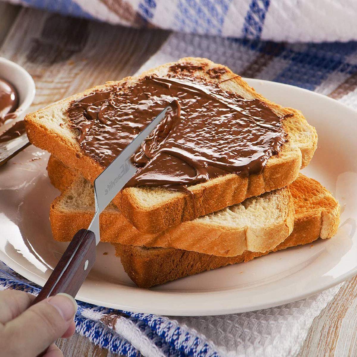 Professioneller Glasur-Spatel Aus Edelstahl – 6 Zoll Backspatel Zum Dekorieren Von Kuchen, Torten & Gebäck
