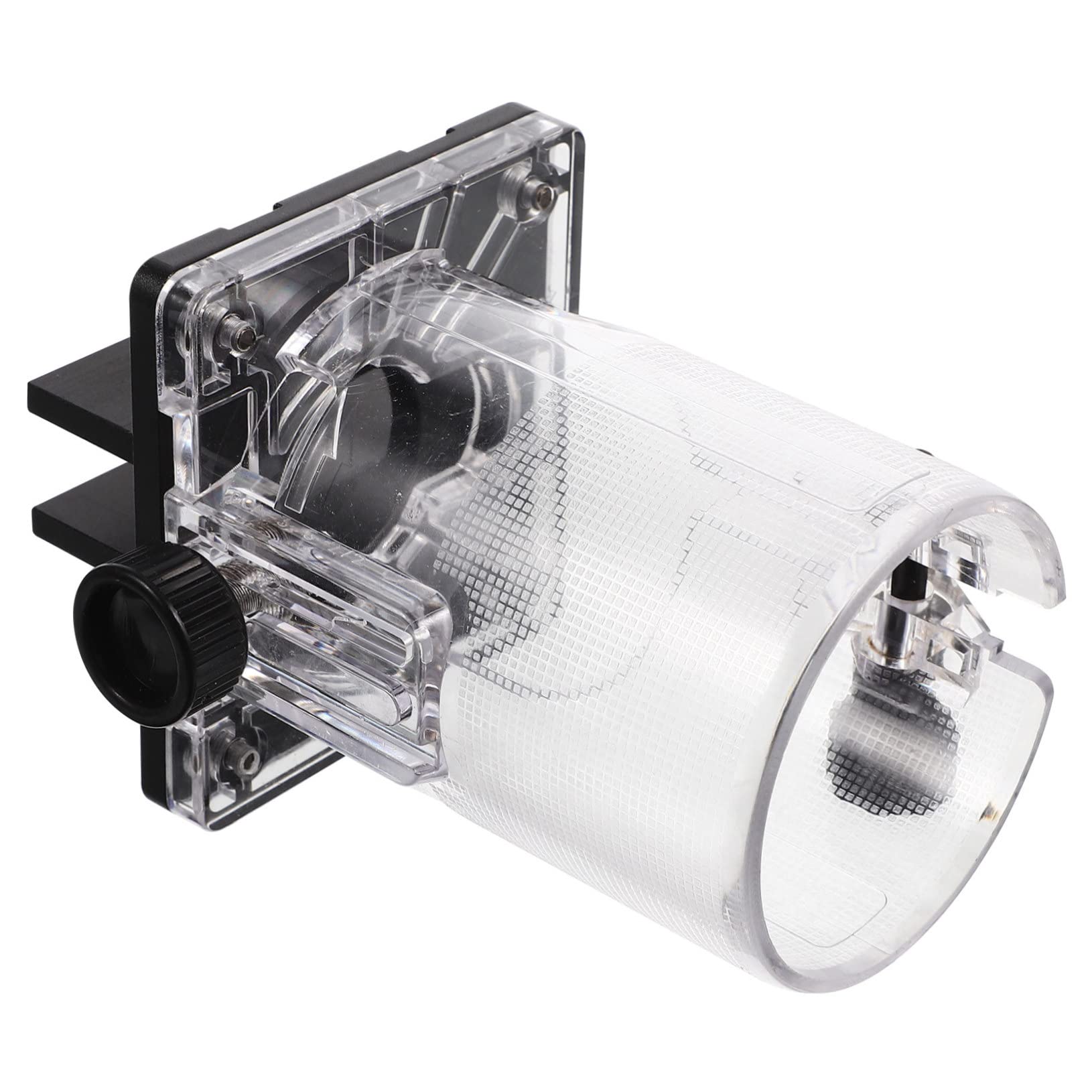 NUOBESTY Holzbearbeitungs Fräswerkzeug Nutenfräse aus Aluminiumlegierung mit Parallelem Schiebedesign und Rutschkanal für Präzise Holzarbeiten