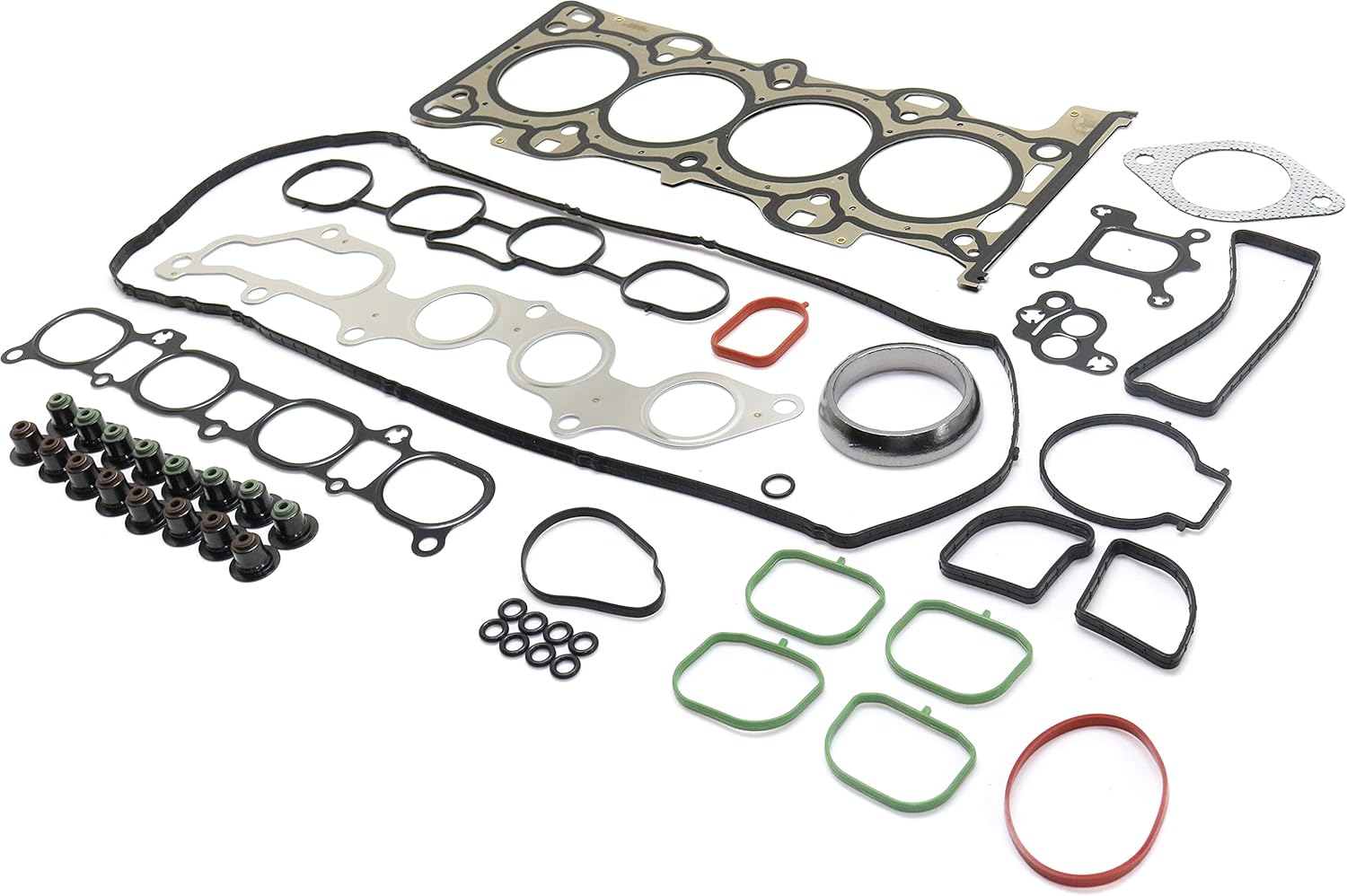 Garage-Pro Head Gasket Set Compatible With 2006-2009 Mazda 3, For 2006-2008 Mazda 6, For 2006-2009 Mazda MX-5 Miata, 16 Valves Engine, Engine Code MZR 4 Cyl, 2.3L/2.0L eng. DOHC