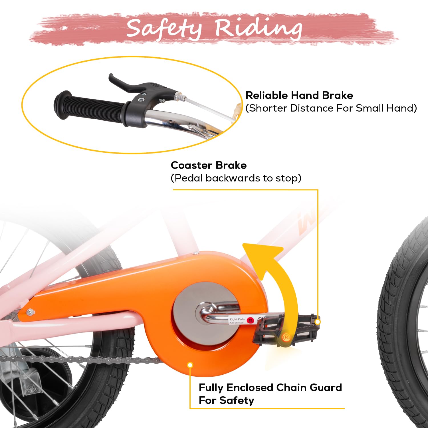 WEIZE Kids Bike, 16 20 Inch Children Bicycle for Boys & Girls Ages 4-12 Years Old, Rider Height 41-62 Inch, Adjustable Seat & Handlebars, Coaster Brake, Multiple Color Options