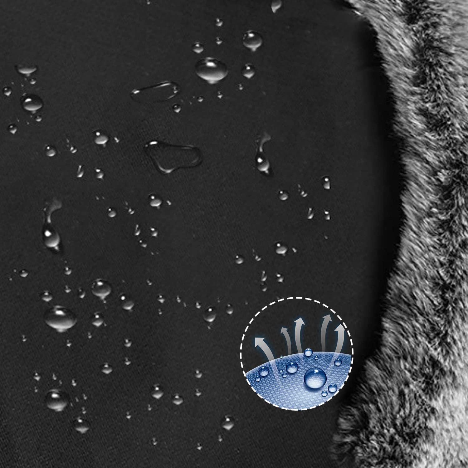 Unisex Winter Trooper Trapper Hat Warm Hats Hunting Hat with Ear Flaps - Image 5