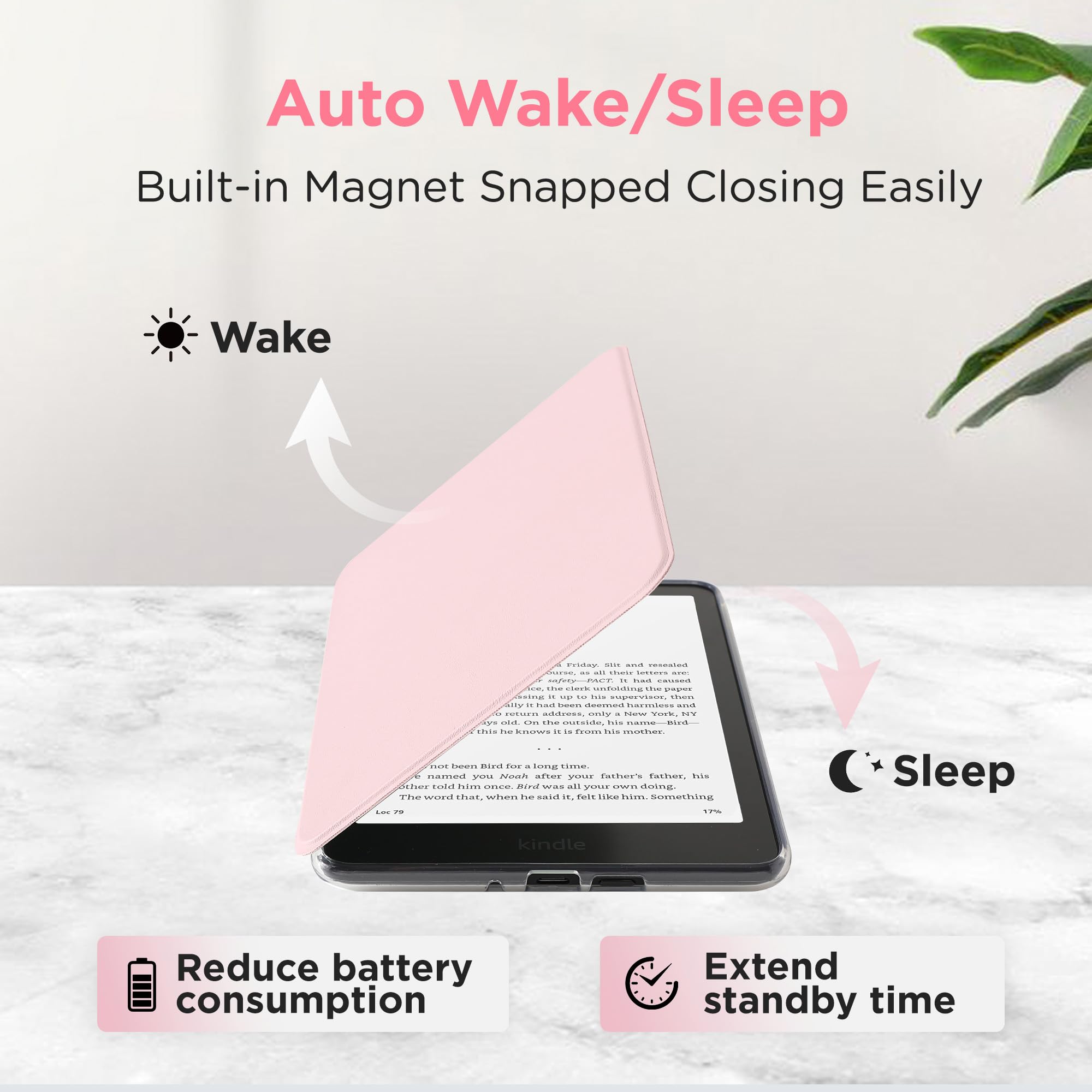 Amazon.co.jp: SESENSE 取り外し可能な磁気ケース 6インチ Kindle 2024