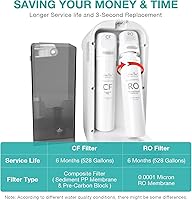 Vista 3 de SimPure Cartucho de repuesto de filtro CF serie Y7/Y7P para SimPure Y7, Y7P-W, Y7P-BW, cartucho de repuesto de 6 meses (1 paquete)