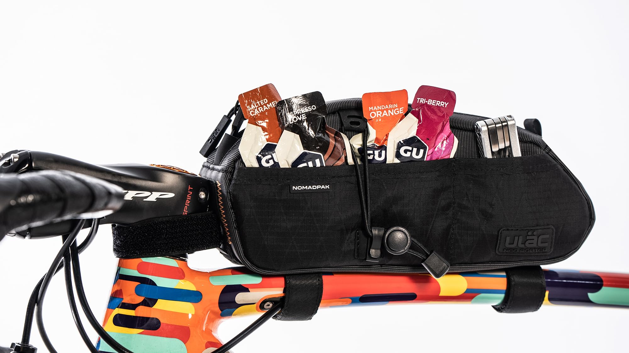 ULAC Trekking GT PRO Bolt-ON 1,5 l torba na dętkę rowerową, wodoodporny pakiet, torba na akcesoria rowerowe na rower górski szosowy