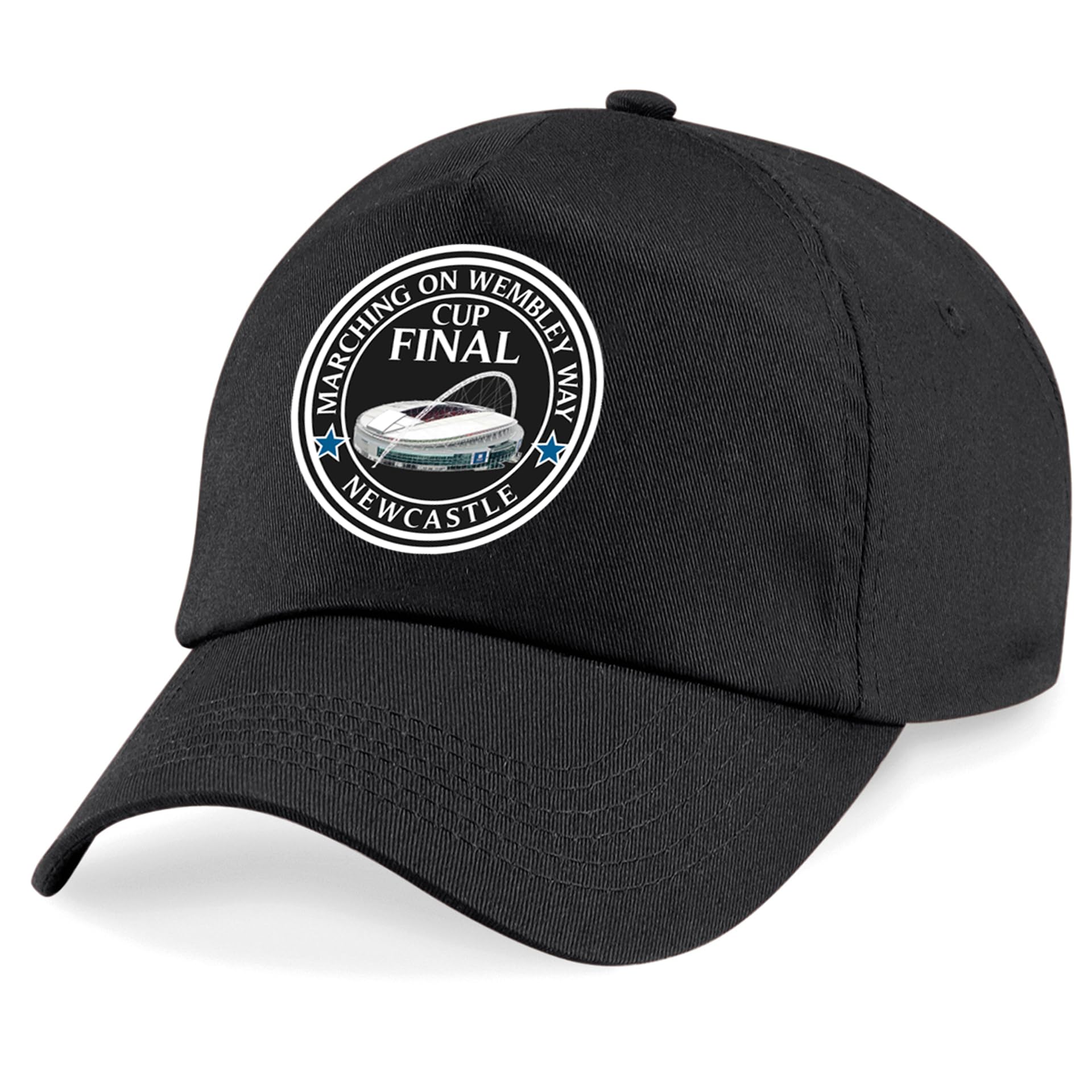 Partisan Newcastle Wembley Cup Final 2025 Black Cap – Adult Size