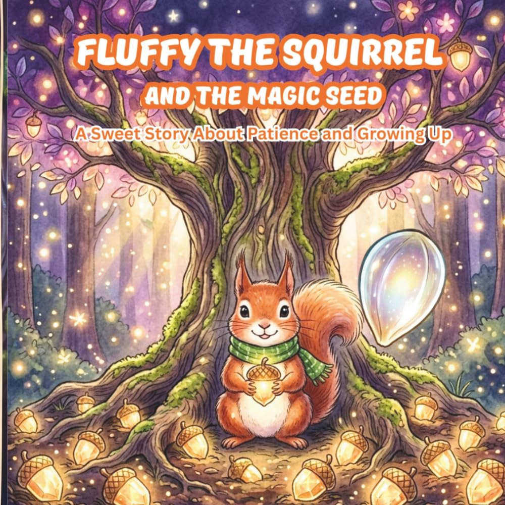 Fluffy the Squirrel and the Magic Seed: A Sweet Story About Patience and Growing Up
