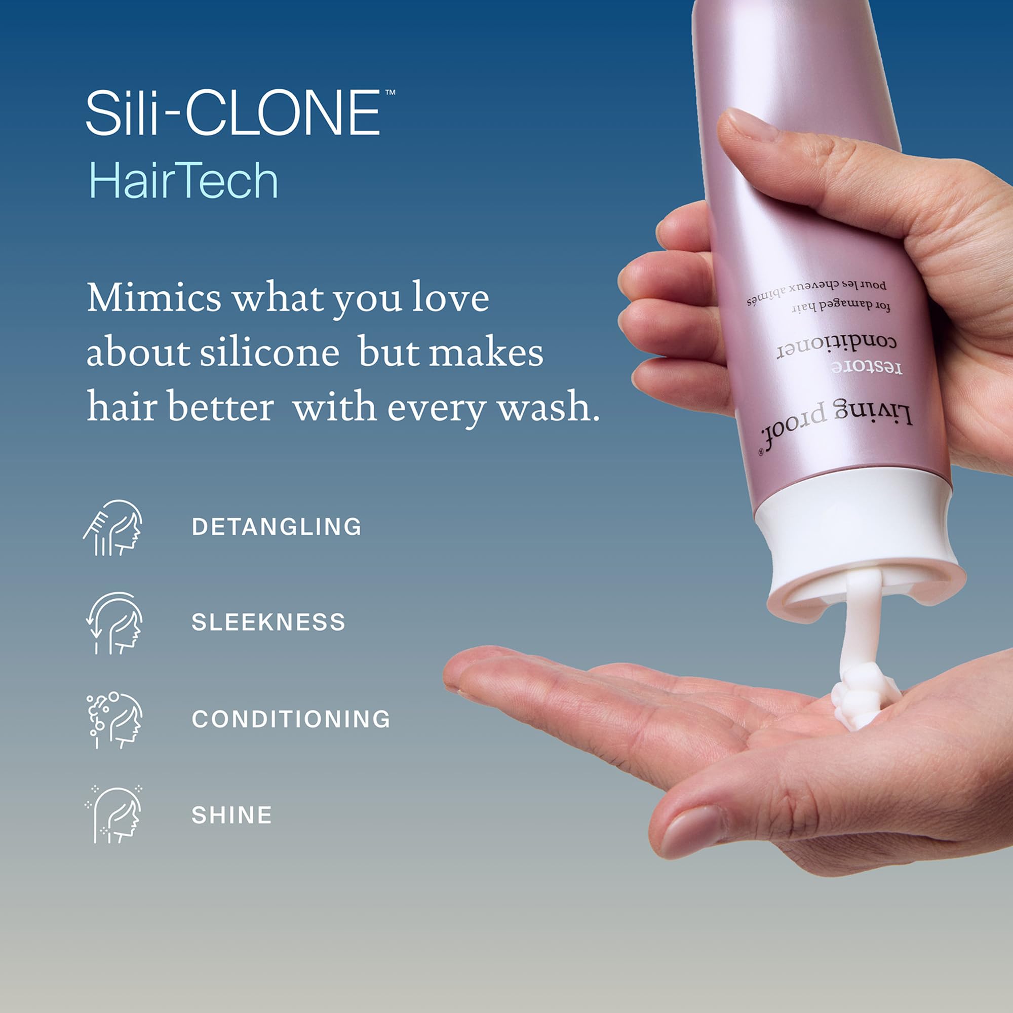 Living Proof Restore Conditioner 60ml – Anti-Haarbruch & Reparatur – Feuchtigkeitsspendend, schützend & sulfatfrei – Für alle Haartypen