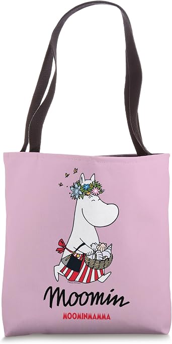 Moomin Moominmamma Flowers Shells Tote Bag
