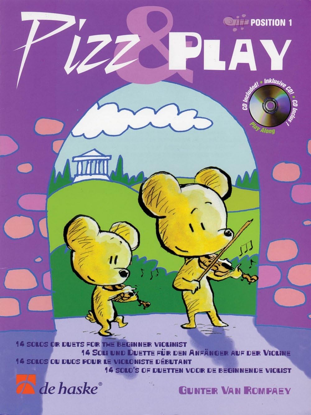 De Haske Music Pizz & Play (14 Solos or Duets for the Beginner Violinist) De Haske Play-Along Book Series
