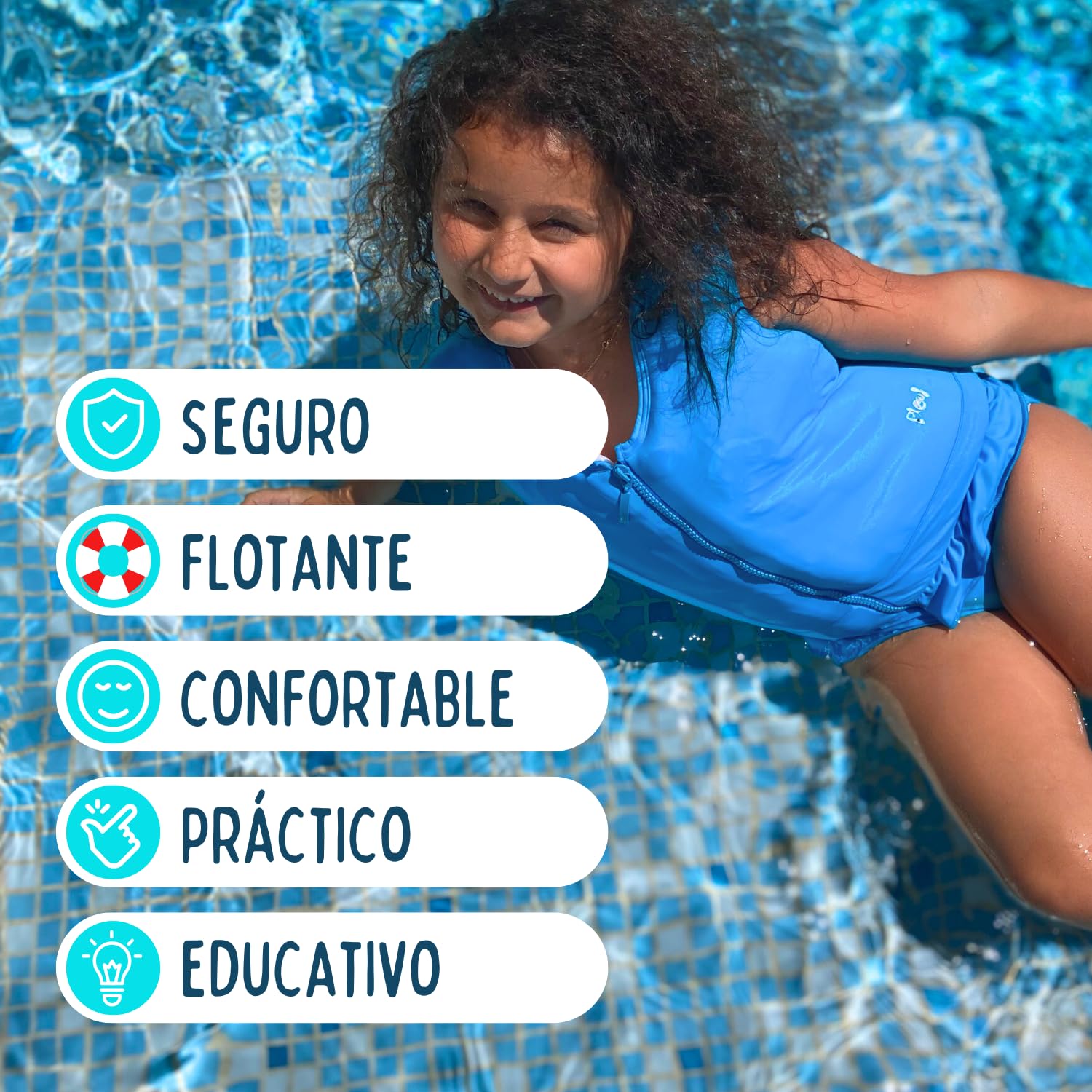 Maillot de Bain Flottant pour garçon et Fille : Dinosaurus - Maillot bouée - Combinaison Flottante - Gilet Flottant Confortable pour la Sécurité et l'Apprentissage de la Natation