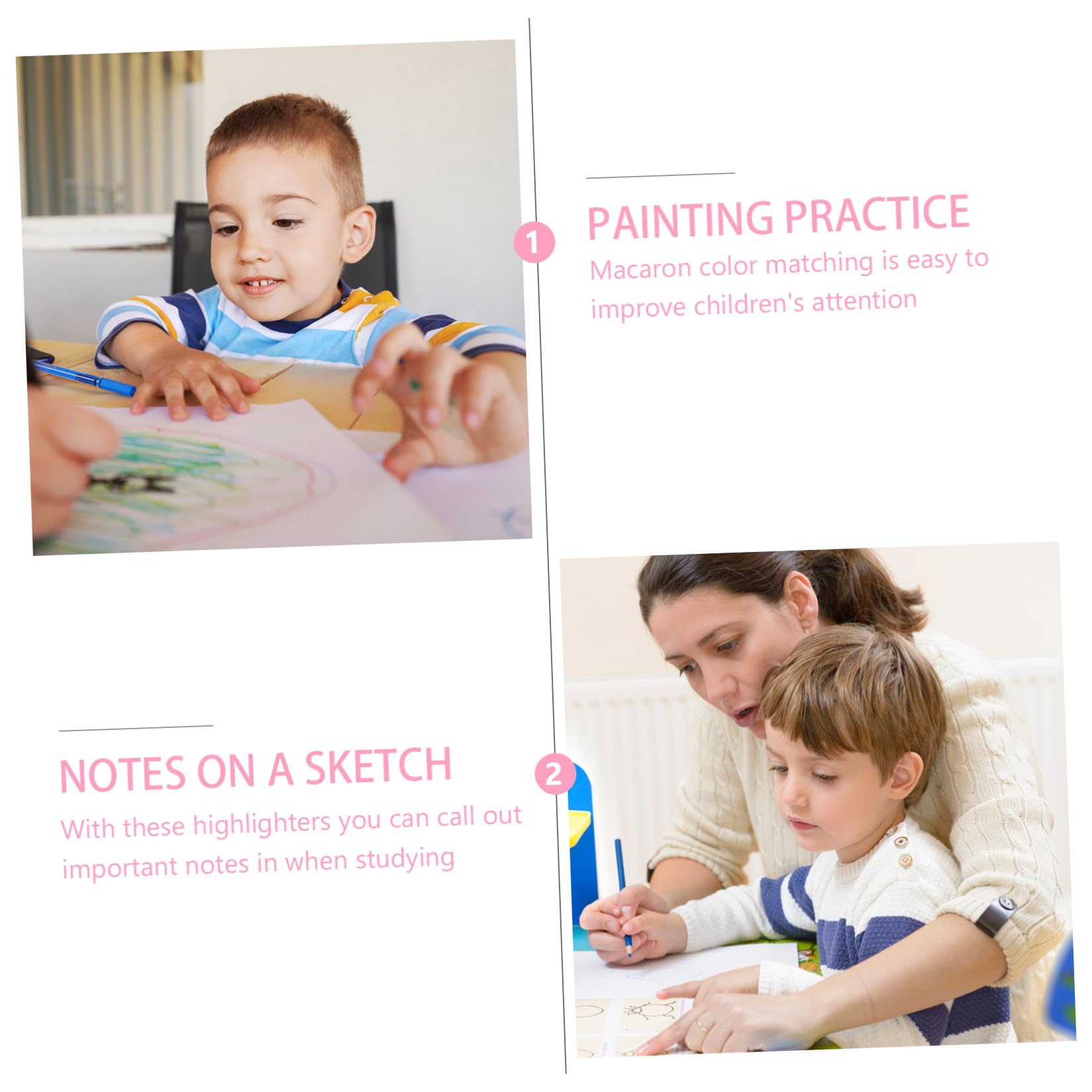 Tofficu 30pezzi Evidenziatori Forma Di Ghiacciolo Penne Colorate Per Scuola Ufficio e Feste Scrittura Odore Per Note e Studio