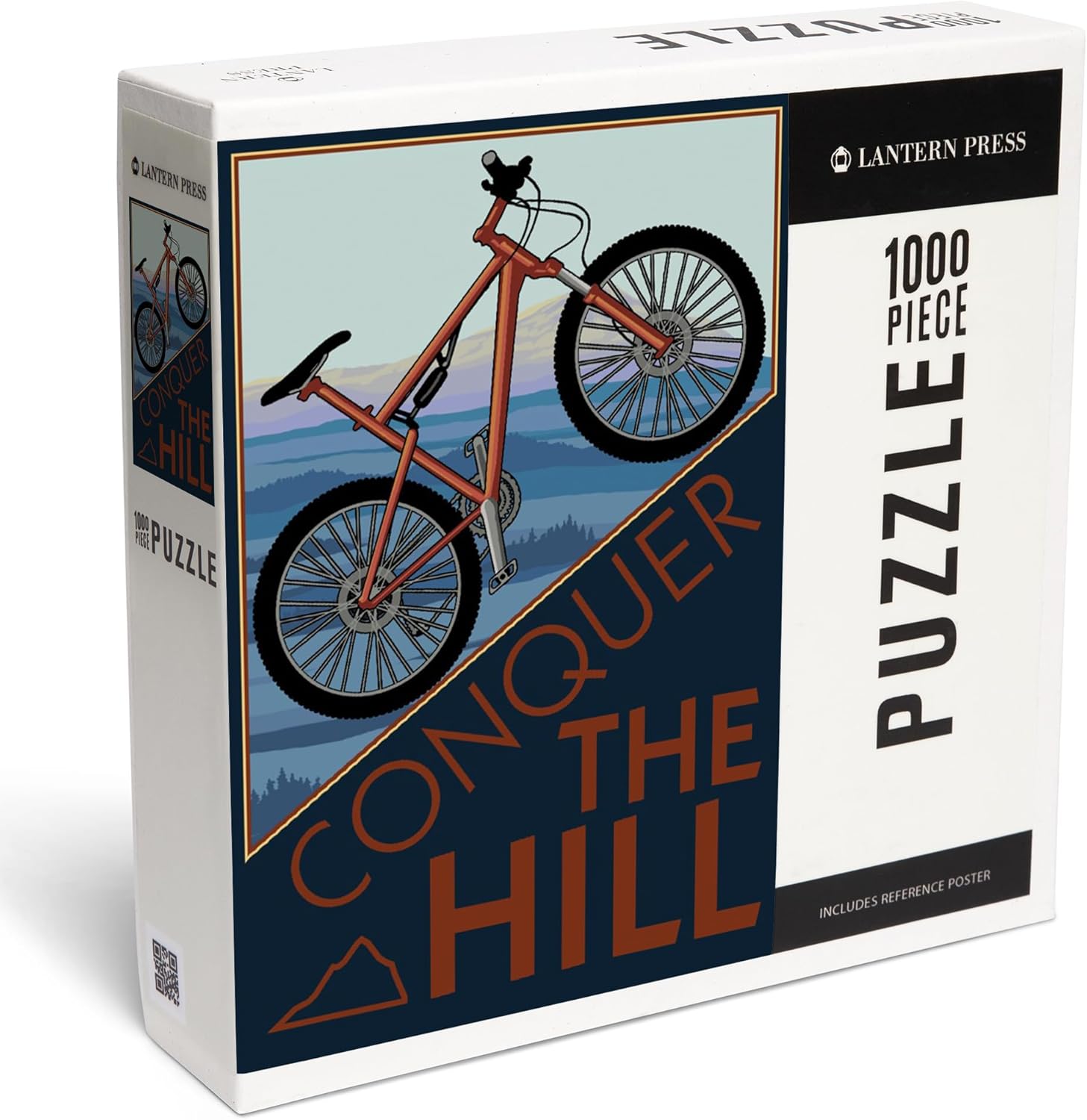Conquer the Hill, Mountain Bike (1000 Piece Puzzle, Challenging Jigsaw Puzzle for Adults, Made in USA)
