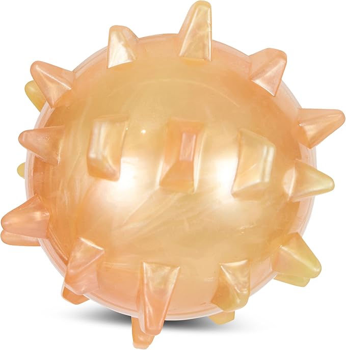 Juguete para Perro Mordible y Sonoro Bow-Wow Perlas y Púas Squeaky miniatura 3