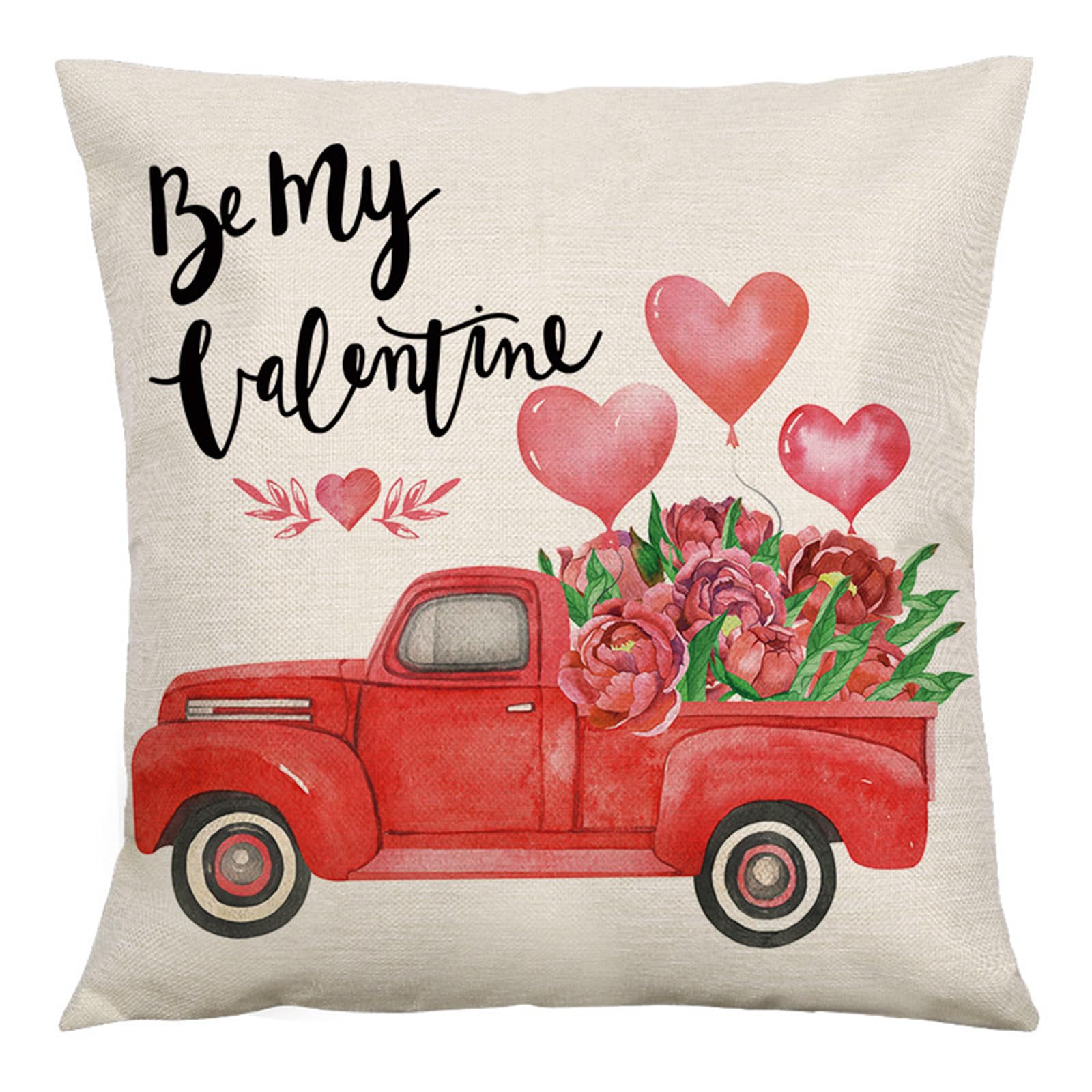 Kalttoy A Merry Christmas Pillow Cover 45X45cm Throw Pillowcase Winter Christmas Decorations For Home Sof Cushion Covers Pillow Cases For Bed