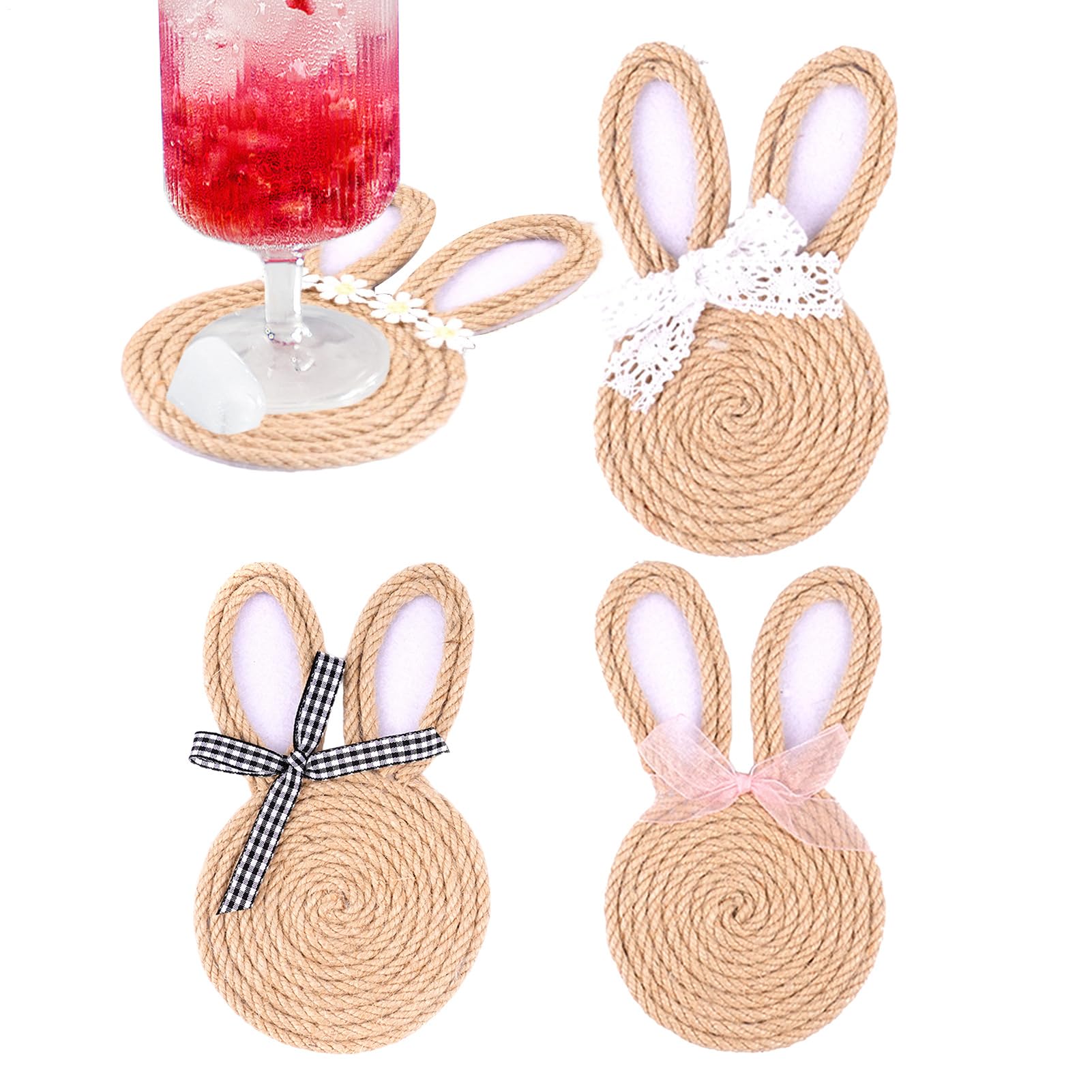 Dessous de verre lapin antidérapant : finissez-en avec les taches de chaleur sur vos meubles