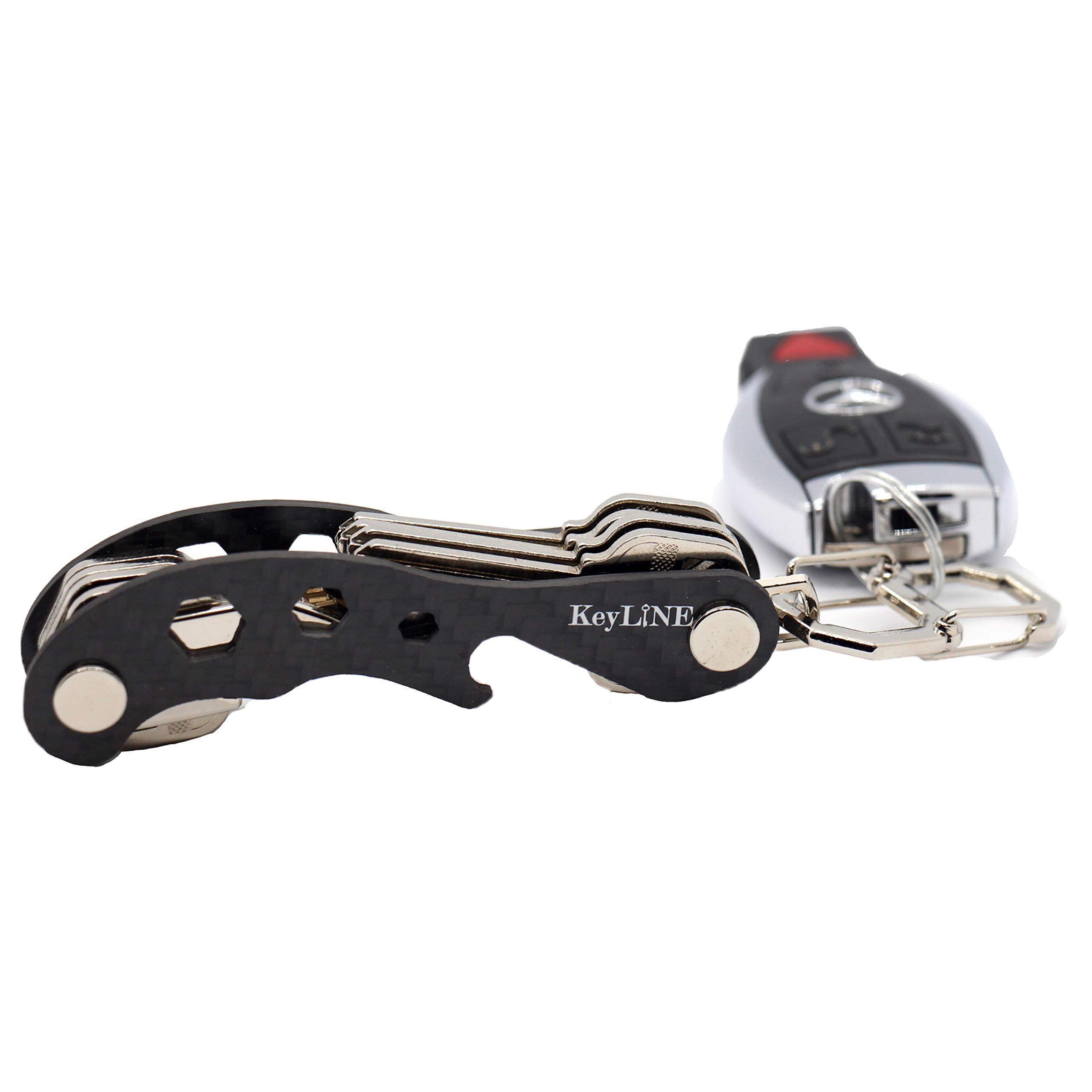 Buy Keyline Aero Key Organizer Carbon Fiber Compact Built In Bottle