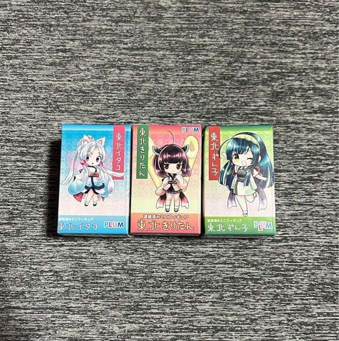 東北3姉妹 ミニフィギュア 5種セット