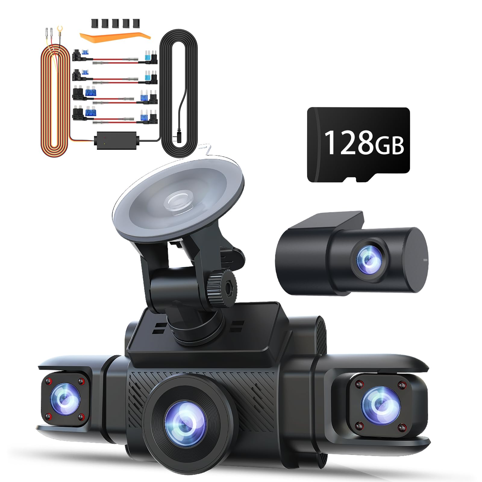 Amazon.com: ZMOPO D435 Dash Cam + Hardwire Kit for Parking Mode