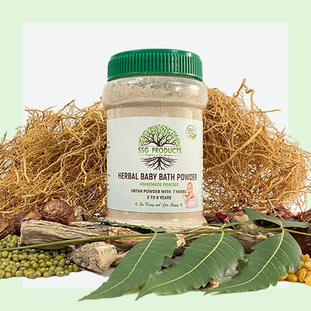 SSG PRODUCTS HomeMade Herbal Baby Bath Powder 500 Grams/Face Wash/Ubtan/Nalangu Maavu/Baby Bathing Powder Head to Toe (Kasthuri Manjal Extra Packing 40 Grams) SSG PRODUCTS HomeMade Herbal Baby Bath Powder 500 Grams/Face Wash/Ubtan/Nalangu Maavu/Baby Bathing Powder Head to Toe (Kasthuri Manjal Extra Packing 40 Grams)