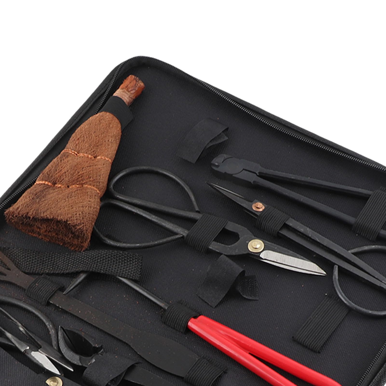 Juego de herramientas para bonsái, 12 piezas, kit de herramientas para bonsái, juego de herramientas para jardinería, suculentas, kit de recorte de suculentas de acero al carbono