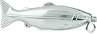 Vista 8 de Foster & Rye Frasco de trucha – Frasco de pescado de acero inoxidable con tapa de rosca – Frascos divertidos para hombres – Capacidad para 4 onzas