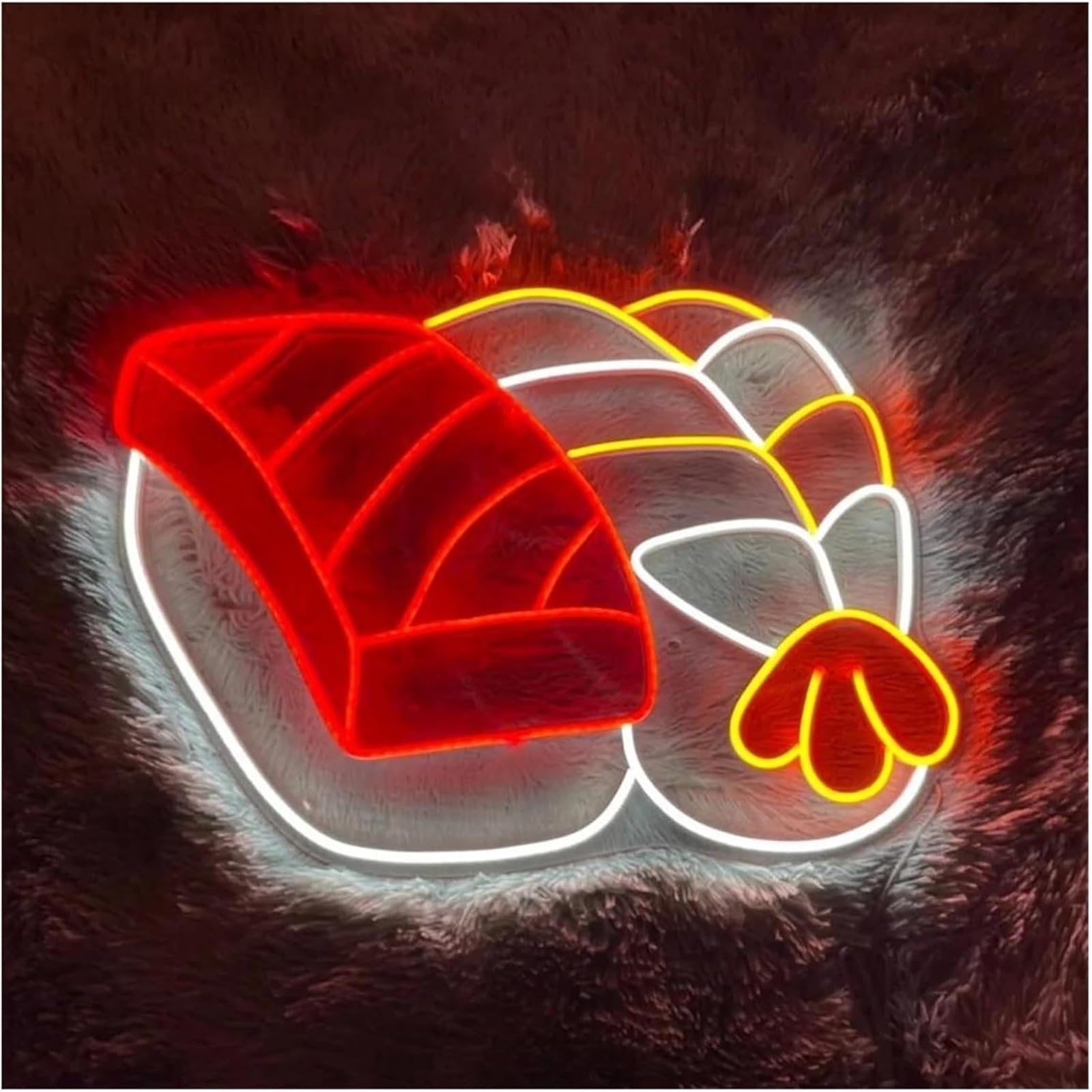 Zynther Neon lamp for neon lamp loanword Sushi for Sign for Powered