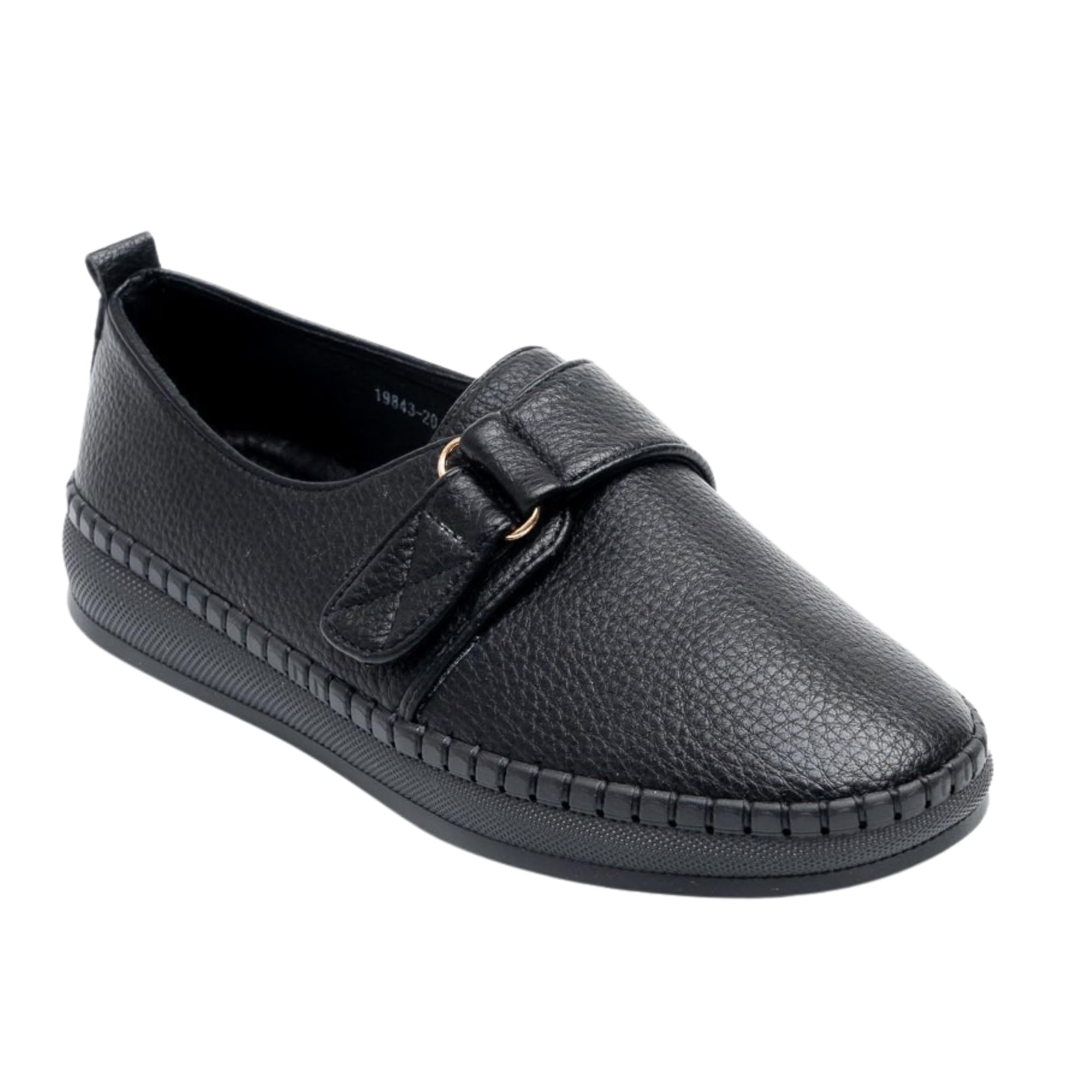 Midnight Quilt - Women's Black Loafers | Formal-image-41