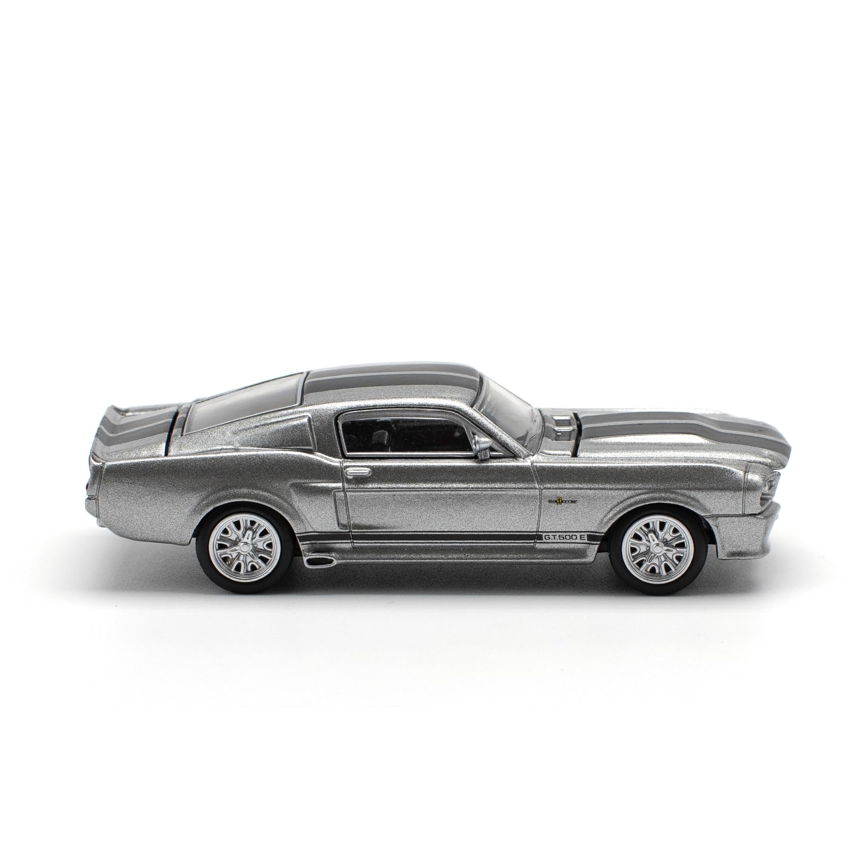 ミニカー 1959 Cadillac & 1967 Shelby GT-500 Amazon | POP RACE 1/64 1967 SHELBY MUSTANG GT500 - GREY/BLACK 完成