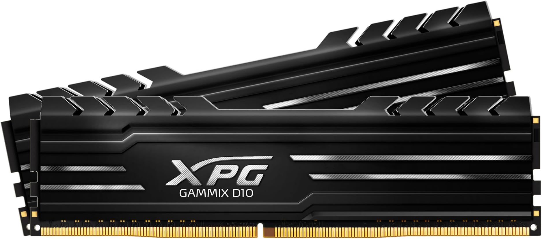 XPG Gammix D10 DDR4 3200MHz (PC4 25600) 16G (8GBx2) Memory Module Kit Black (AX4U320038G16-DB10)