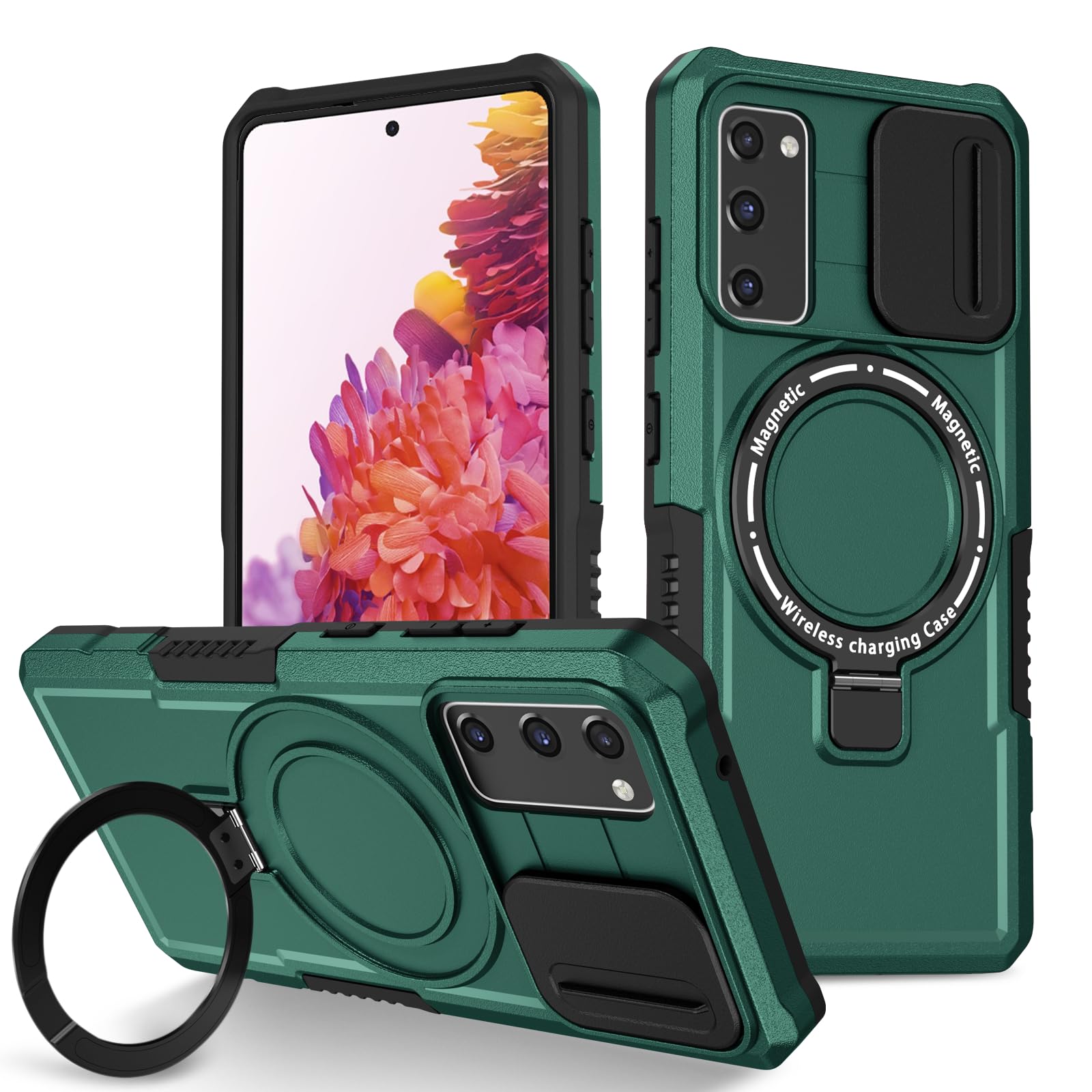 Coque Samsung S20 FE 5G noire résolvant les rayures photo et la charge induction difficile