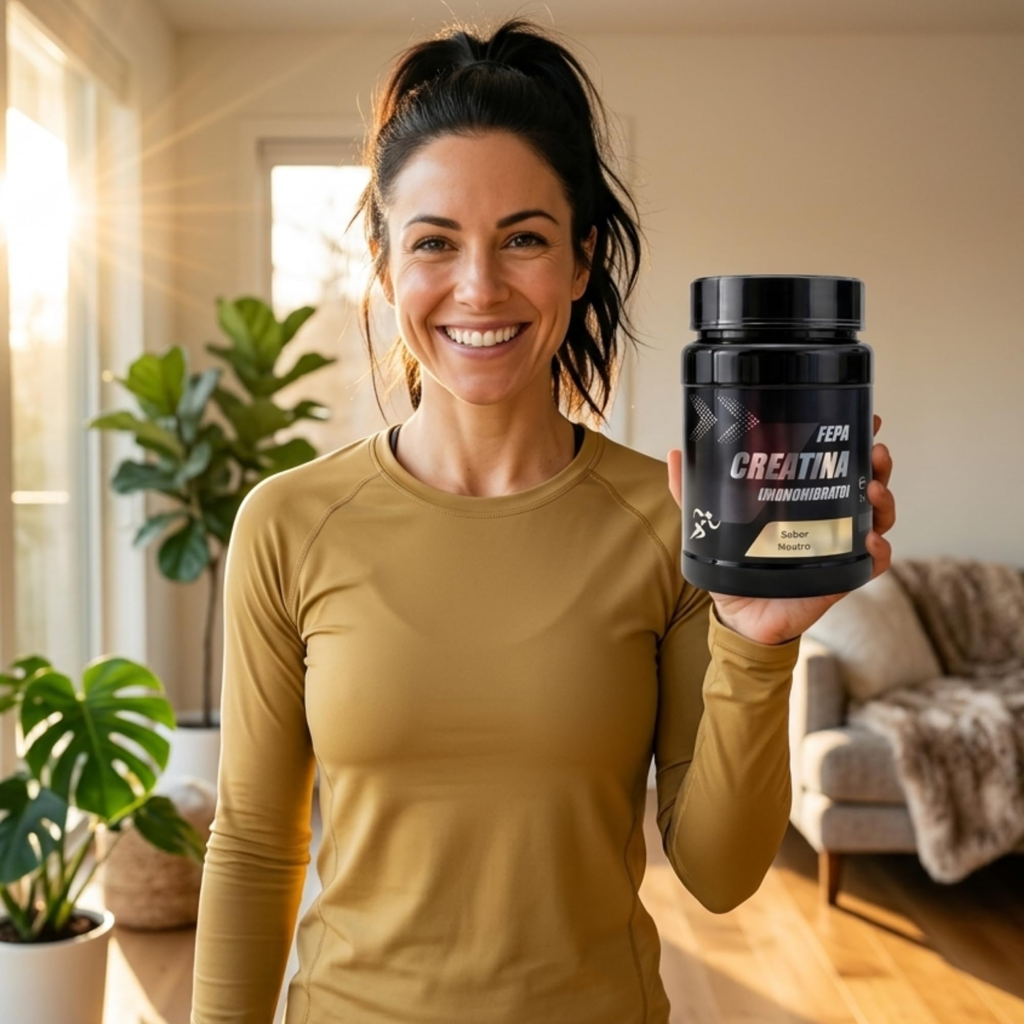 Creatina Monohidratada Micronizada FEPA – 500 g Pack de 2 – Creatine en Polvo Neutra – Suplemento Alimenticio Deportivo – Apoya el Rendimiento Físico, Fuerza y Función Muscular – Fepadiet