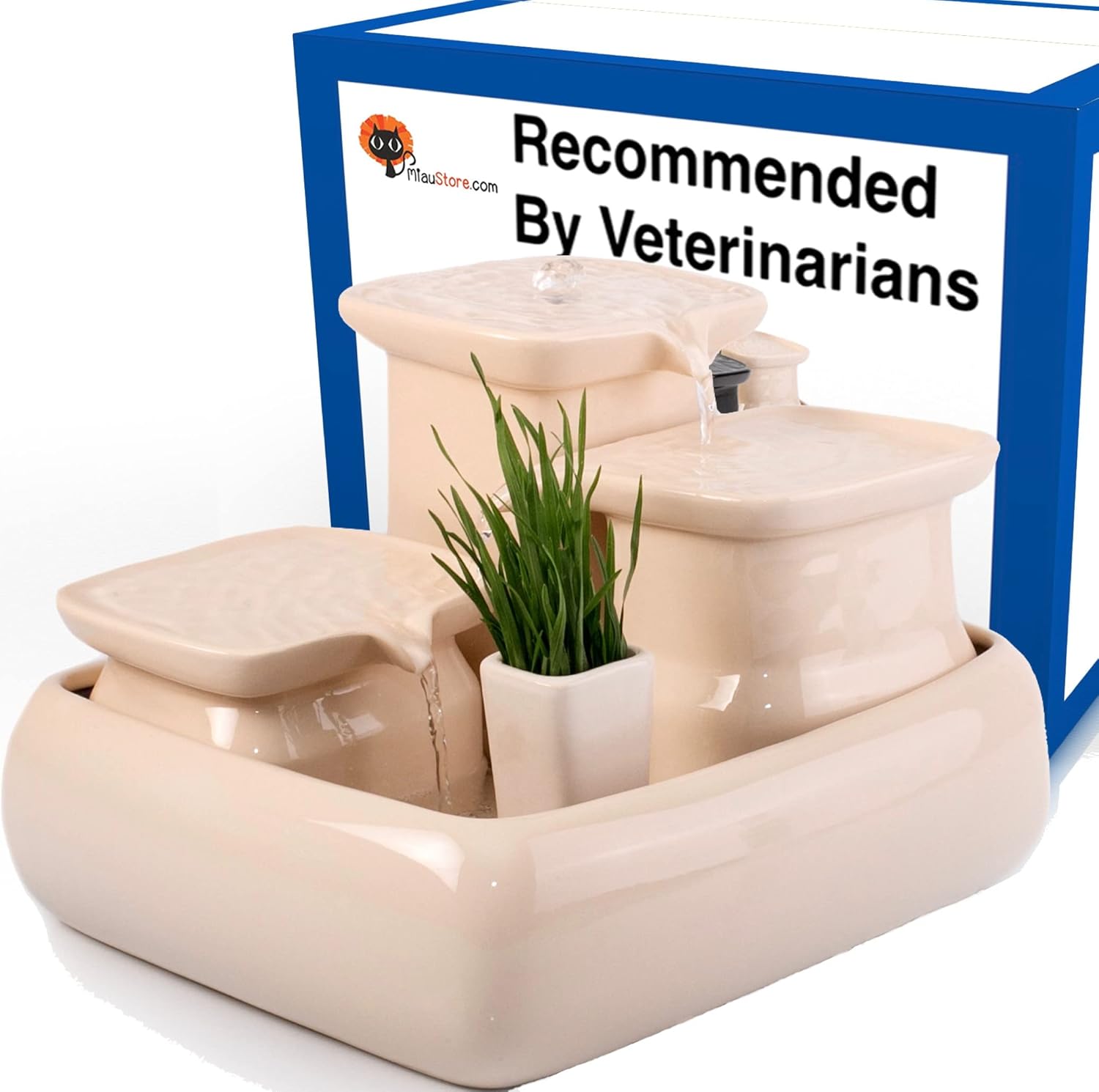 Miaustore Premium Ceramic Cat Water Fountain Ghana Ubuy