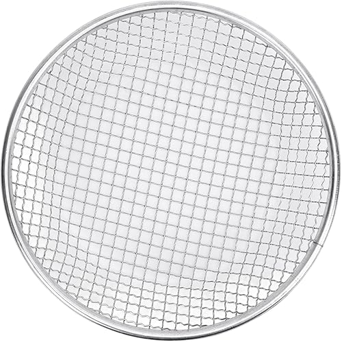 Miniatura 10 de Tamiz de suelo de acero inoxidable, versátil herramienta de jardinería a prueba de óxido con pantallas de malla, colador con guantes antideslizantes