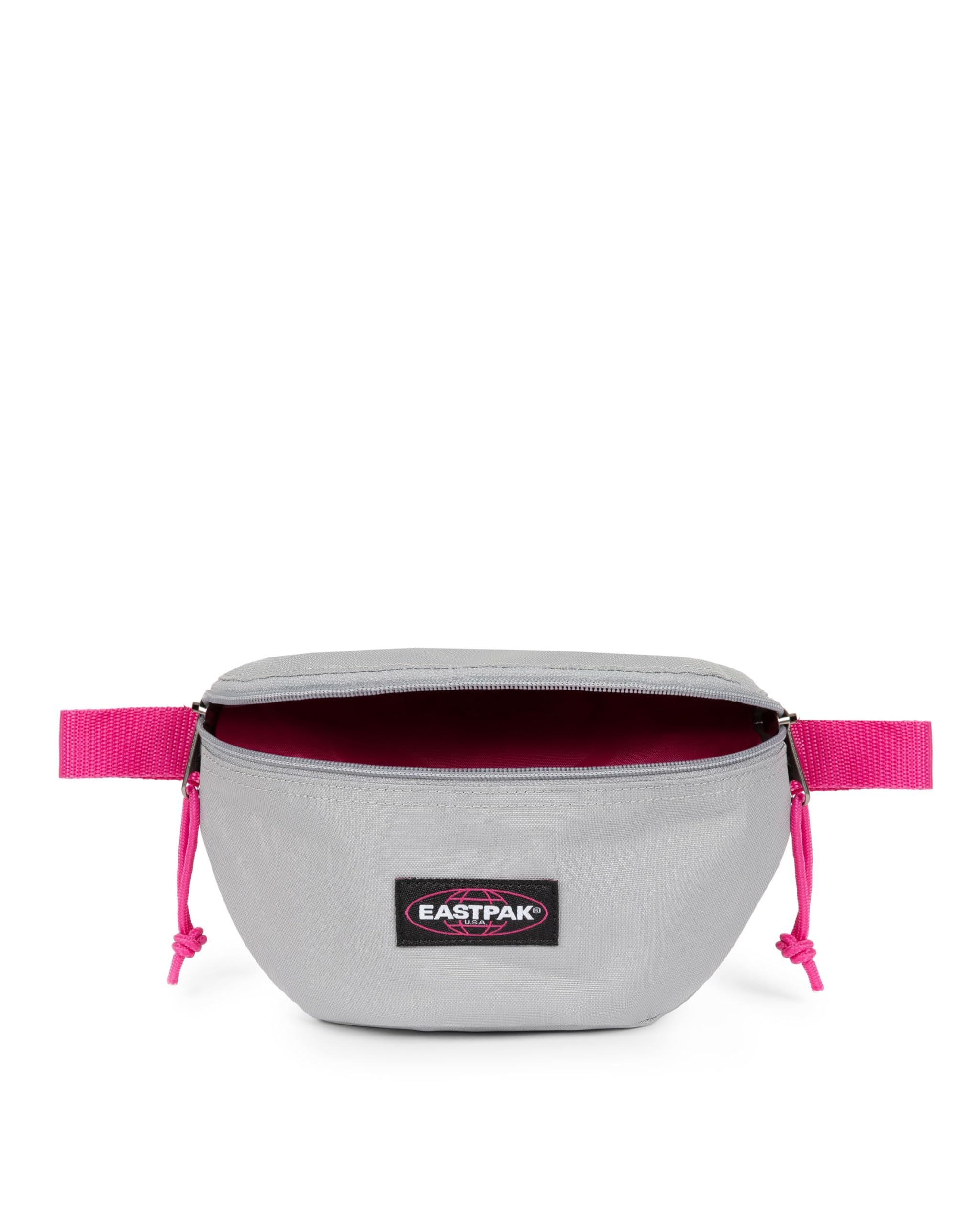 Eastpak Marsupio Springer — Marsupio compatto con scomparti sicuri con zip e cintura regolabile, capacità 2 L, 16.5 x 23 x 8.5 cm - Kontrast Grey Pink