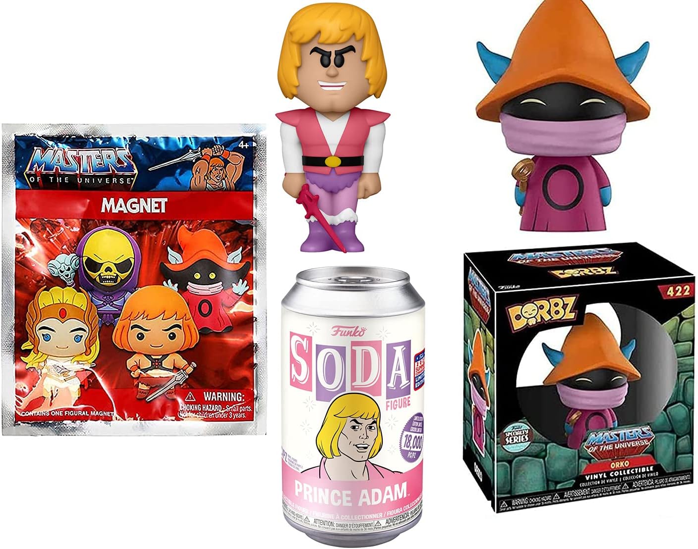 Adam Prince He-Man Soda Figure Masters 