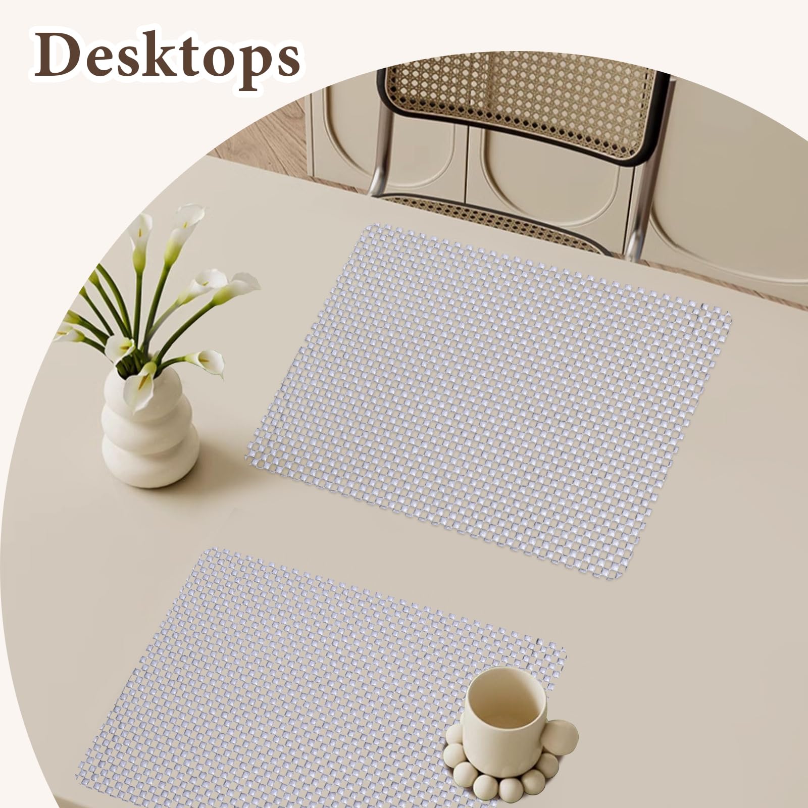Revestimientos de estantes para armarios de Cocina, Papel no Adhesivo, Antideslizante, Grueso, fácil de Limpiar, para Caja de Herramientas, refrigerador, Gris, 17.3 x 236.2 Pulgadas