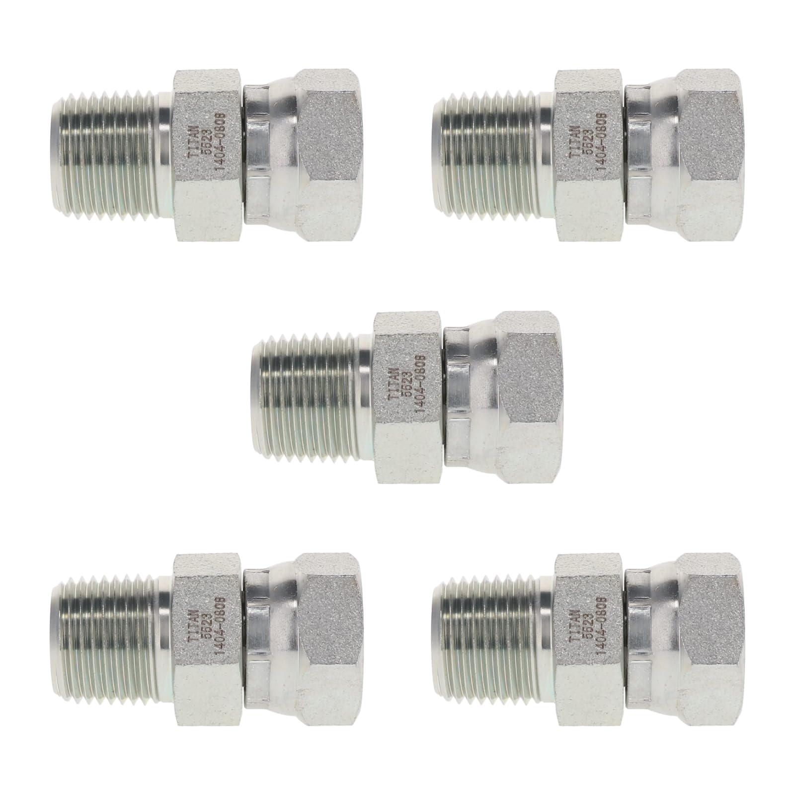 3/4 Zoll NPT Stecker Auf 3/4 Zoll NPSM Buchse – Schwenkbarer Adapter Stahl 1404-12-12 Von MVF