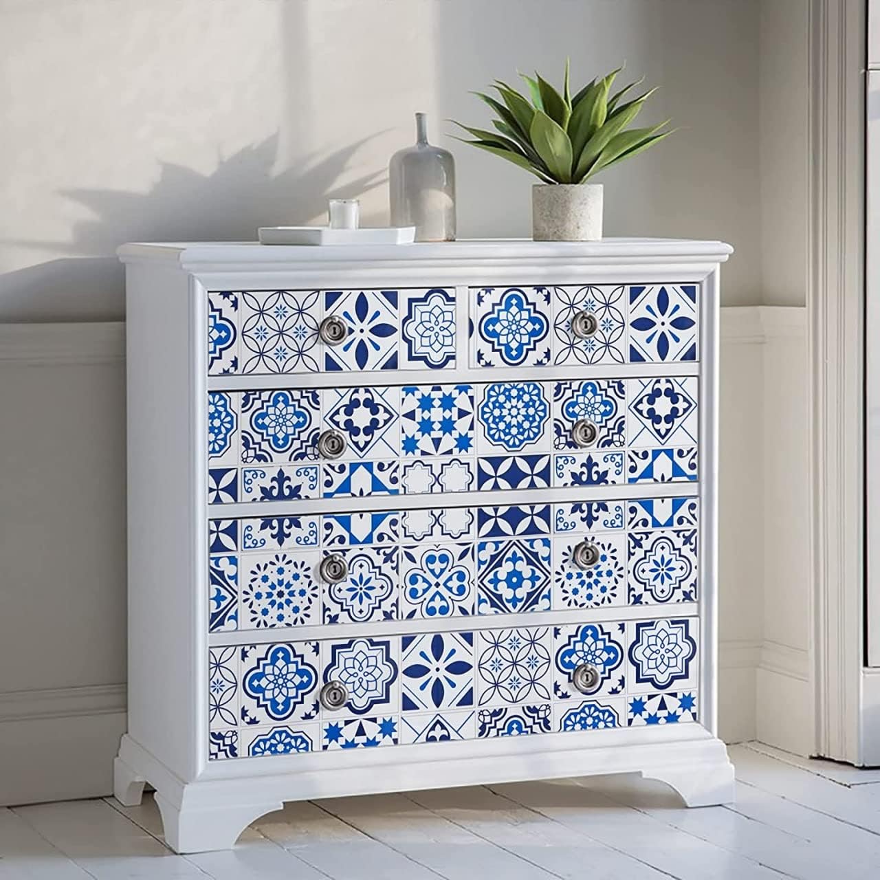 PRATIKSHA HEALTHCARE Wallpaper for Home Furniture Kitchen Platform Office Table Water Proof Oil Proof Scratch Resistance (Rajwadi)