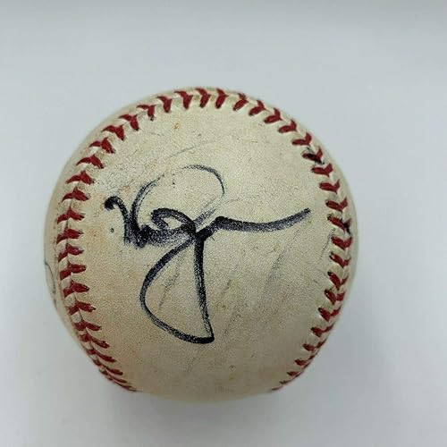 Miniatura 1 de Mark Mcgwire & Hideo Nomo Signed Game Used Major League Baseball PSA DNA COA - MLB Game Used Baseballs