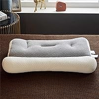 Vista 2 de Almohada para la apnea del sueño, almohada ortopédica para dormir profunda, almohada de apnea del sueño Pro Easy, almohada ergonómica para cuello