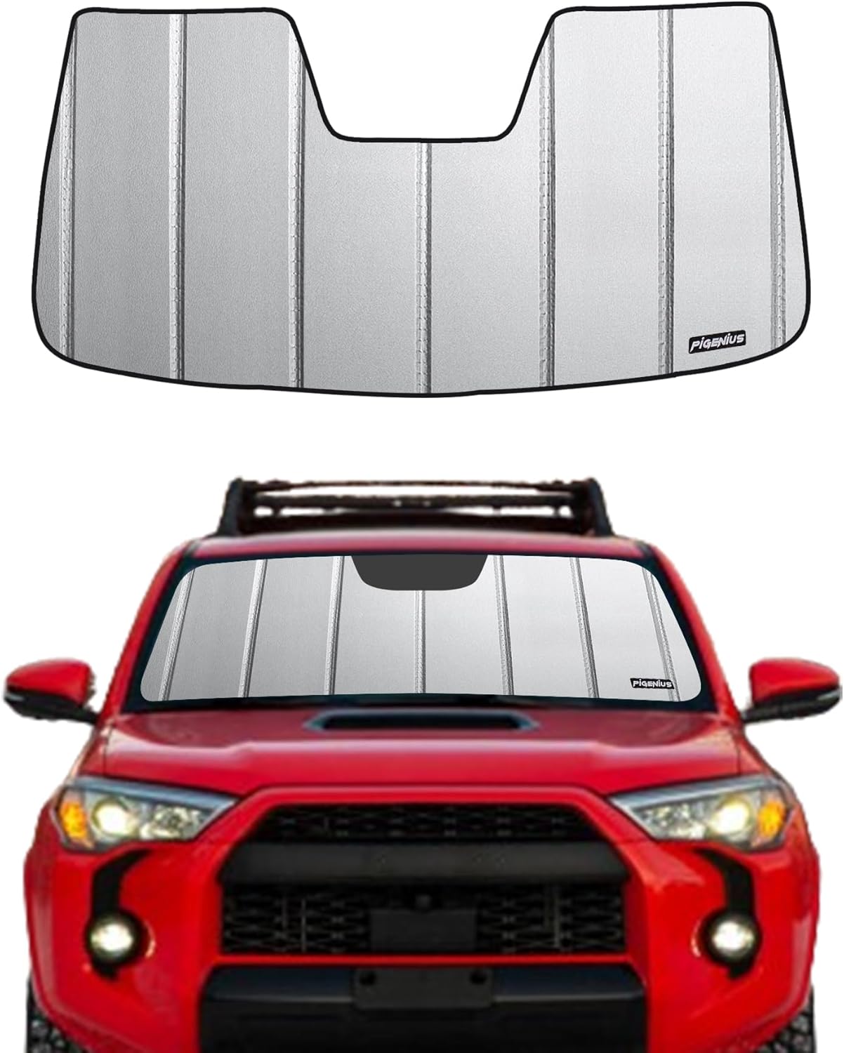 Pigenius Windshield Sun Shade for 20202024 Toyota 4Runner