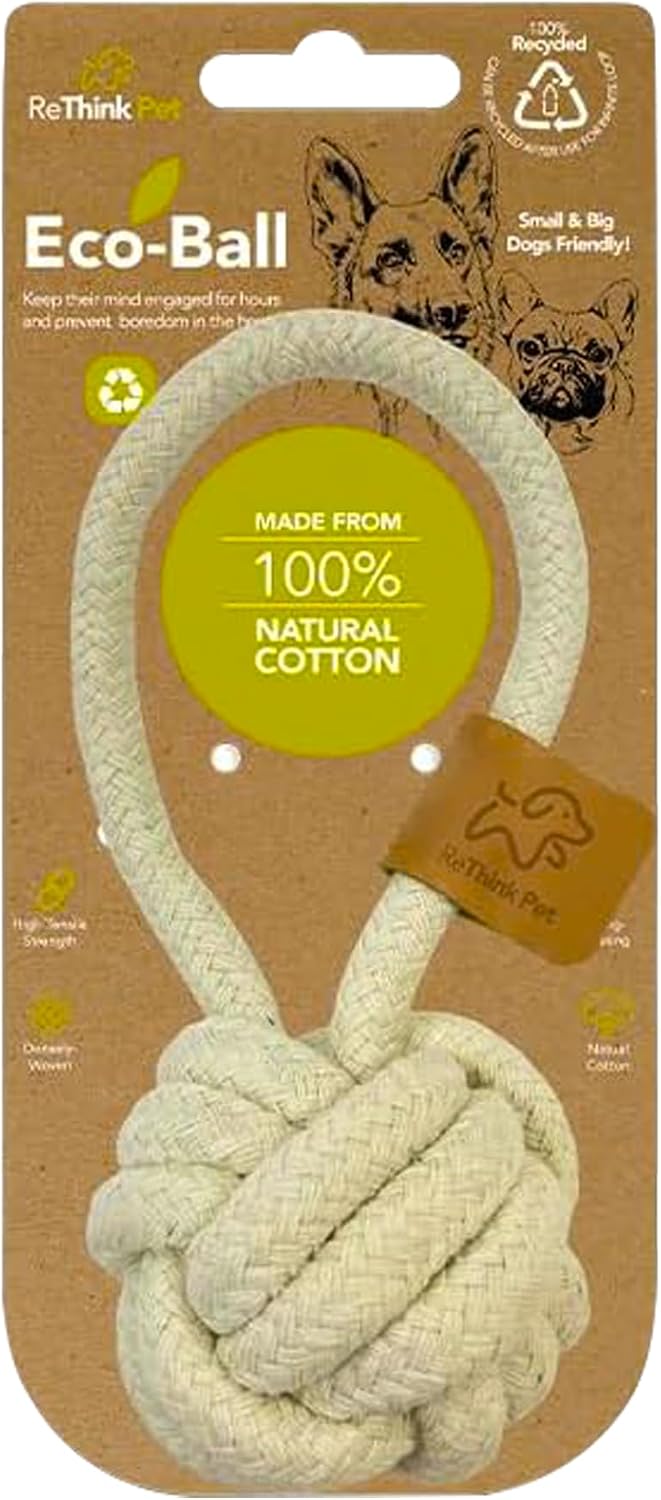 ReThink Pet Eco Cotton Rope Ball 