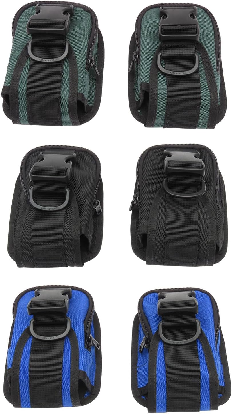 2KG Diving Counter Weight Pocket Diver Weights Pouches with Fast Release Buckles Counter Weight Pockets 5LB Accessories
