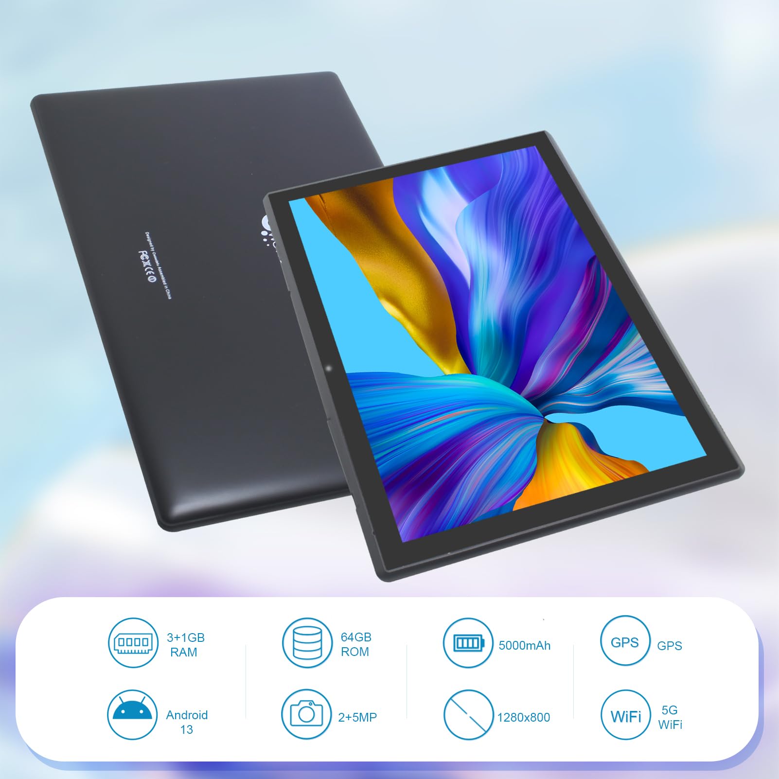 Android Tablet, Cwowdefu Android 13 Computer Tablet, Features 10