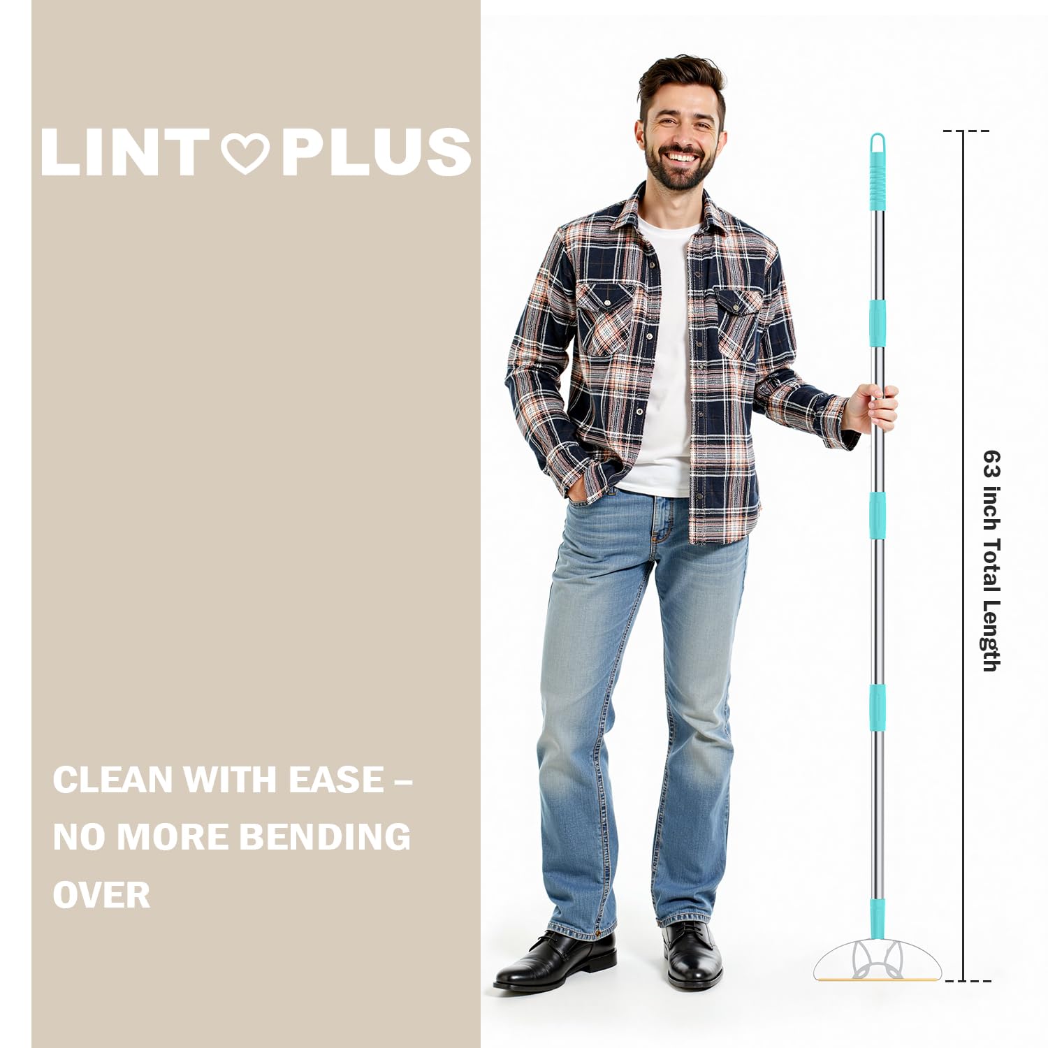 LINTPLUS Rimozione dei peli di animali domestici e rastrello