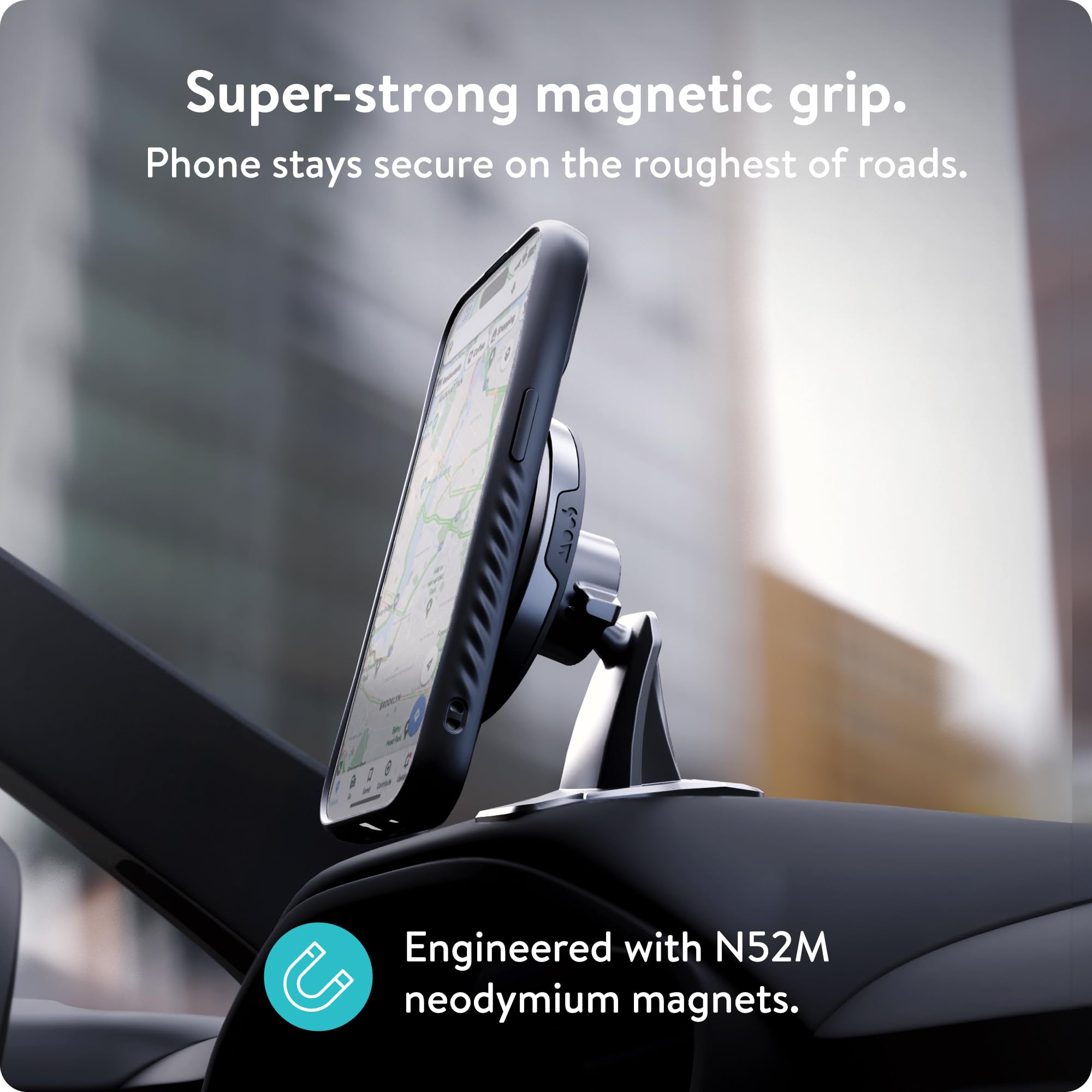 Image secondaire de Support de Téléphone MagSafe pour Tableau de Bord - Mous